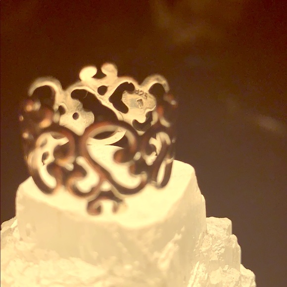Swirly Sterling Stamped Dream Ring❤️7❤️👑💜 - Picture 2 of 8